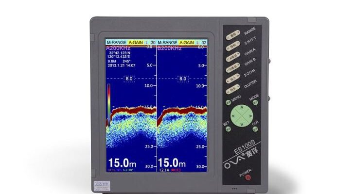 10 inch 1000 3000w 200khz high performance boat depth finder