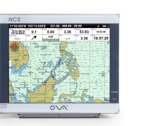 17 inch marine ais gps chartplotter multifunction navigation