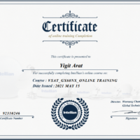 VSAT_GX60NX_Online-Training-certificate