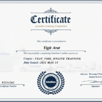 VSAT_v60E_Online-Training-certificate
