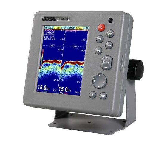 measuring water depth echo sounder